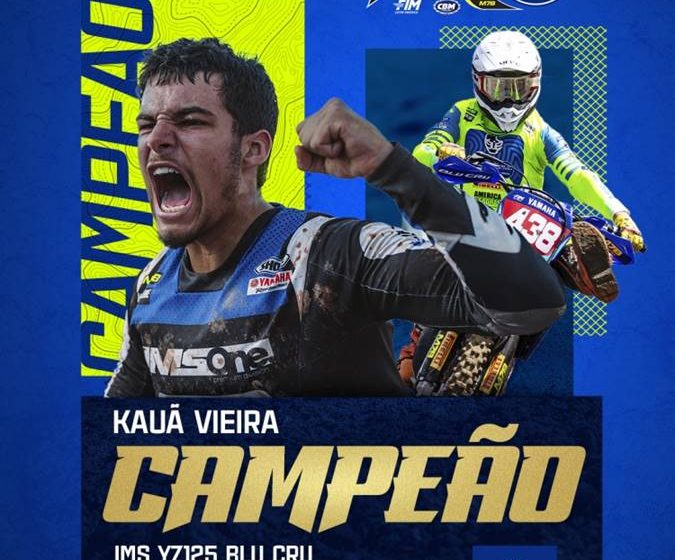 Kauã Vieira é Campeão da IMS YZ125 BLU CRU Cup 2025