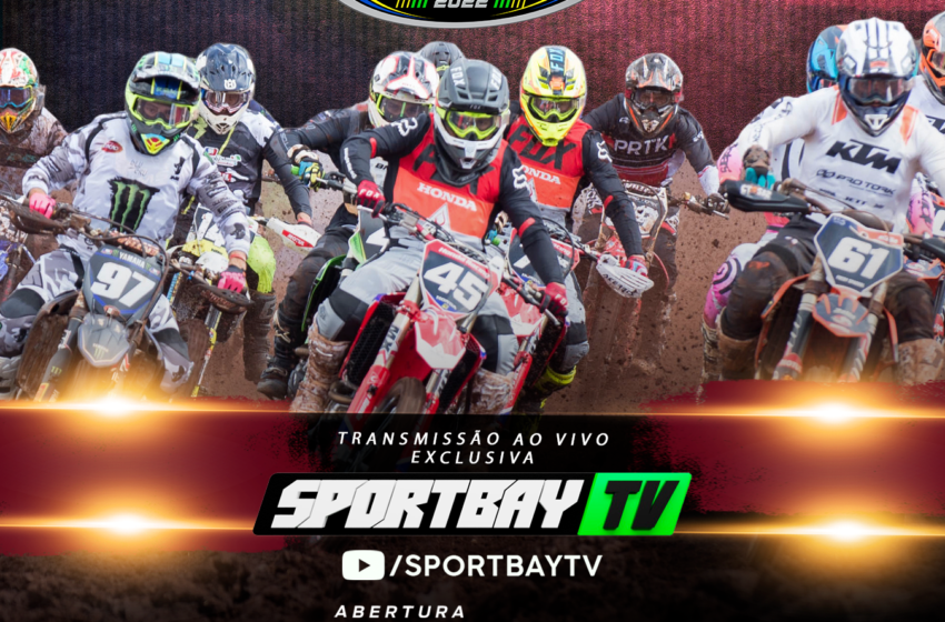  Brasileiro de MX será transmitido ao vivo pela Sportbay TV, no YouTube