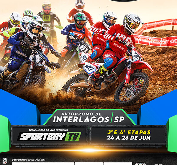  Ao Vivo –  Sportbay Campeonato Brasileiro de Motocross em Interlagos nesta sexta-feira (24)