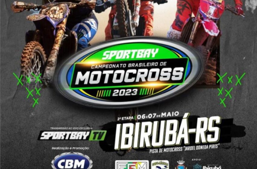 Ibirubá (RS) recebe a segunda etapa do Brasileiro de Motocross