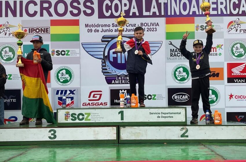  Piloto da Husqvarna, Heitor Matos, é vice-campeão da etapa da Bolívia da Copa Latino-Americana de Minicross