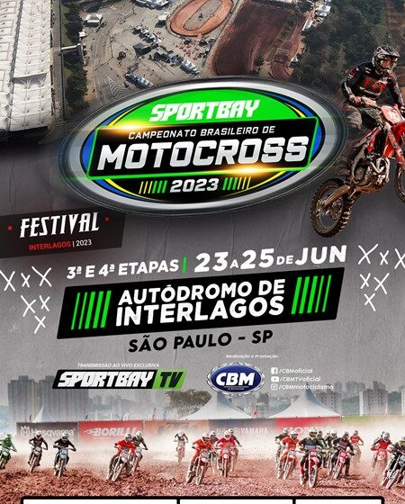  Confira quais categorias do Brasileiro de Motocross vão competir em rodada dupla em Interlagos(SP)