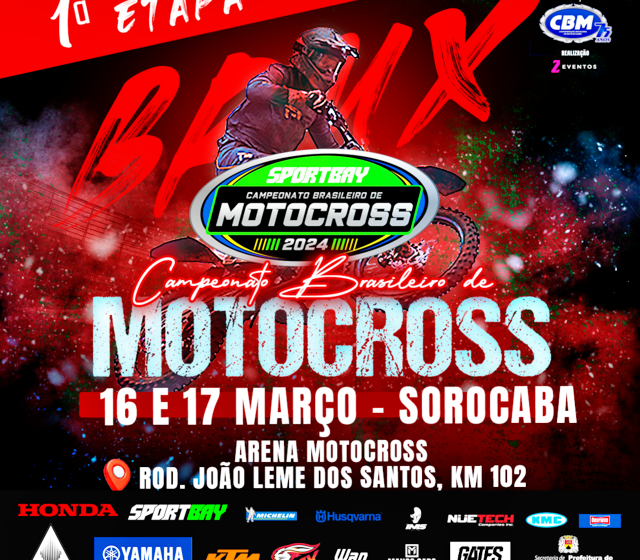  Contagem regressiva para abertura do Brasileiro de Motocross em Sorocaba/SP