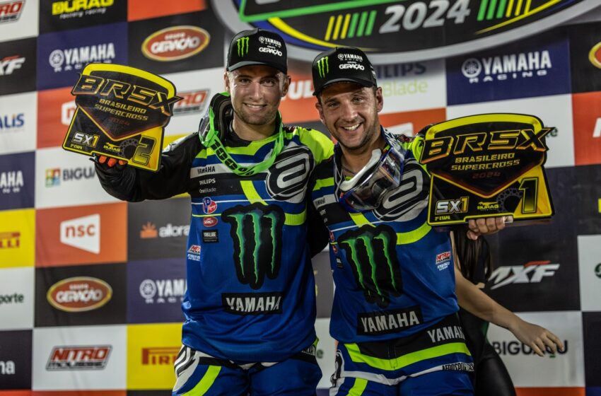 Após duas etapas, Yamaha lidera o Brasileiro de Supercross 2024