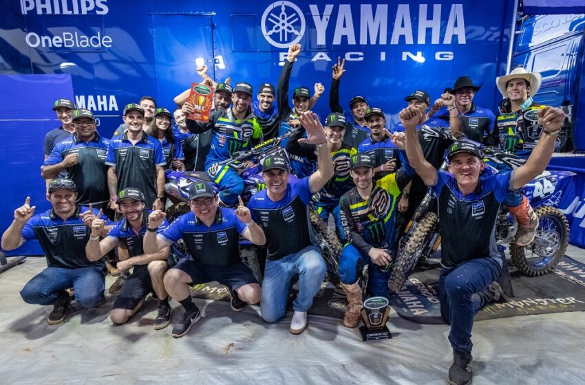  Yamaha vence rodada de abertura do Brasileiro de Motocross 2024 na categoria principal