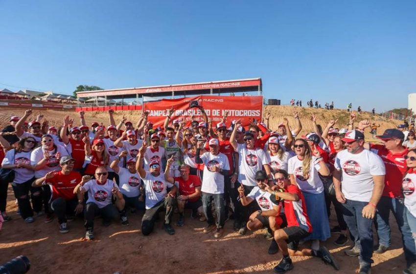  Com os títulos das principais categorias, Honda Racing é absoluta no MX1GP Brasil 2025