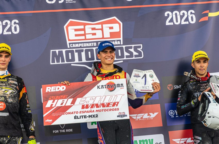  Bernardo Tibúrcio domina etapa do Espanhol de Motocross e assume vice-liderança do campeonato